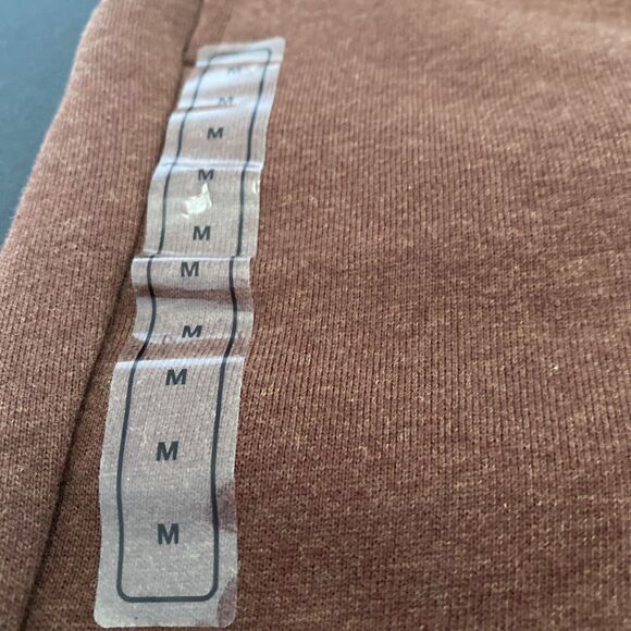 VRST 8 Inch Fleece Shorts Men’s Size Medium Earth Brown Heather Retail $45.00 - Picture 2 of 7